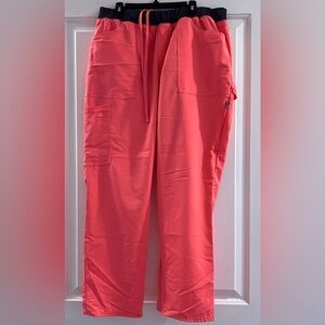 Dickies Vibrant Coral Scrubs Pants